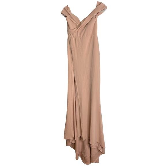 Nookie Neptune Gown Maxi Dress Train Gala Formal Party Guest Black Tie XL - Picture 6 of 15